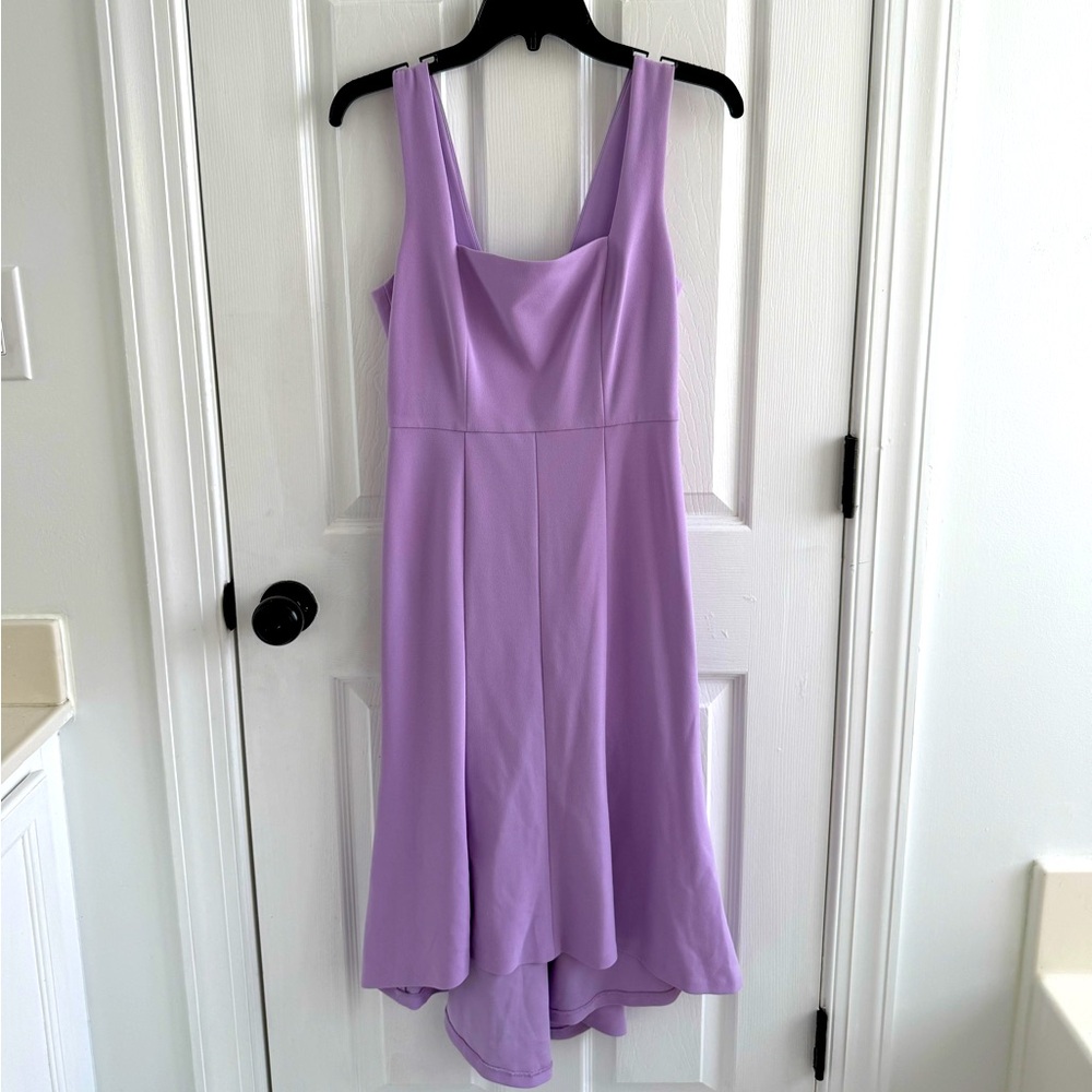 Donna Morgan Square Cut Maxi Lavender Women's Dress